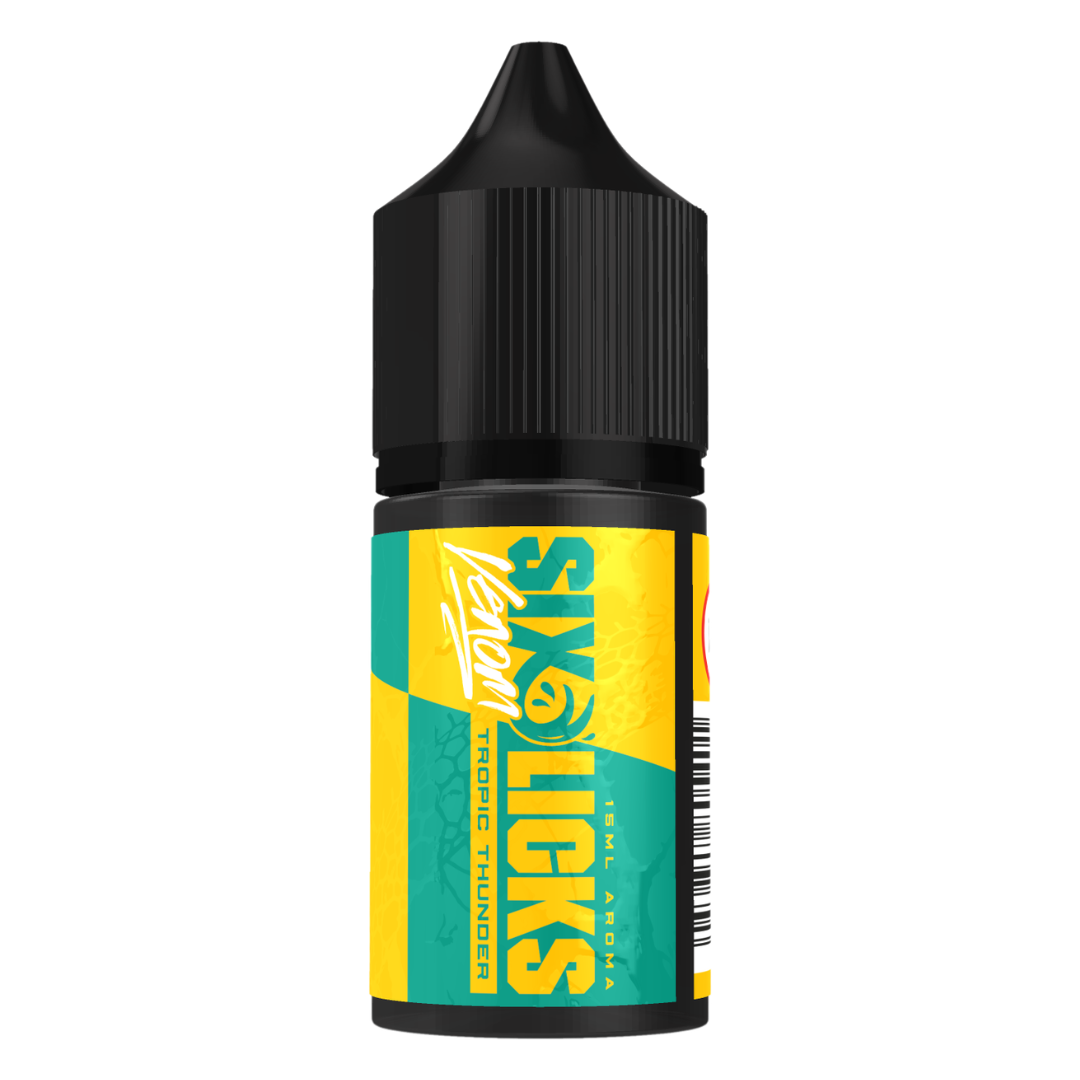 Six Licks Venom - Tropic Thunder MTL / Salts Flavour Shots 30ml