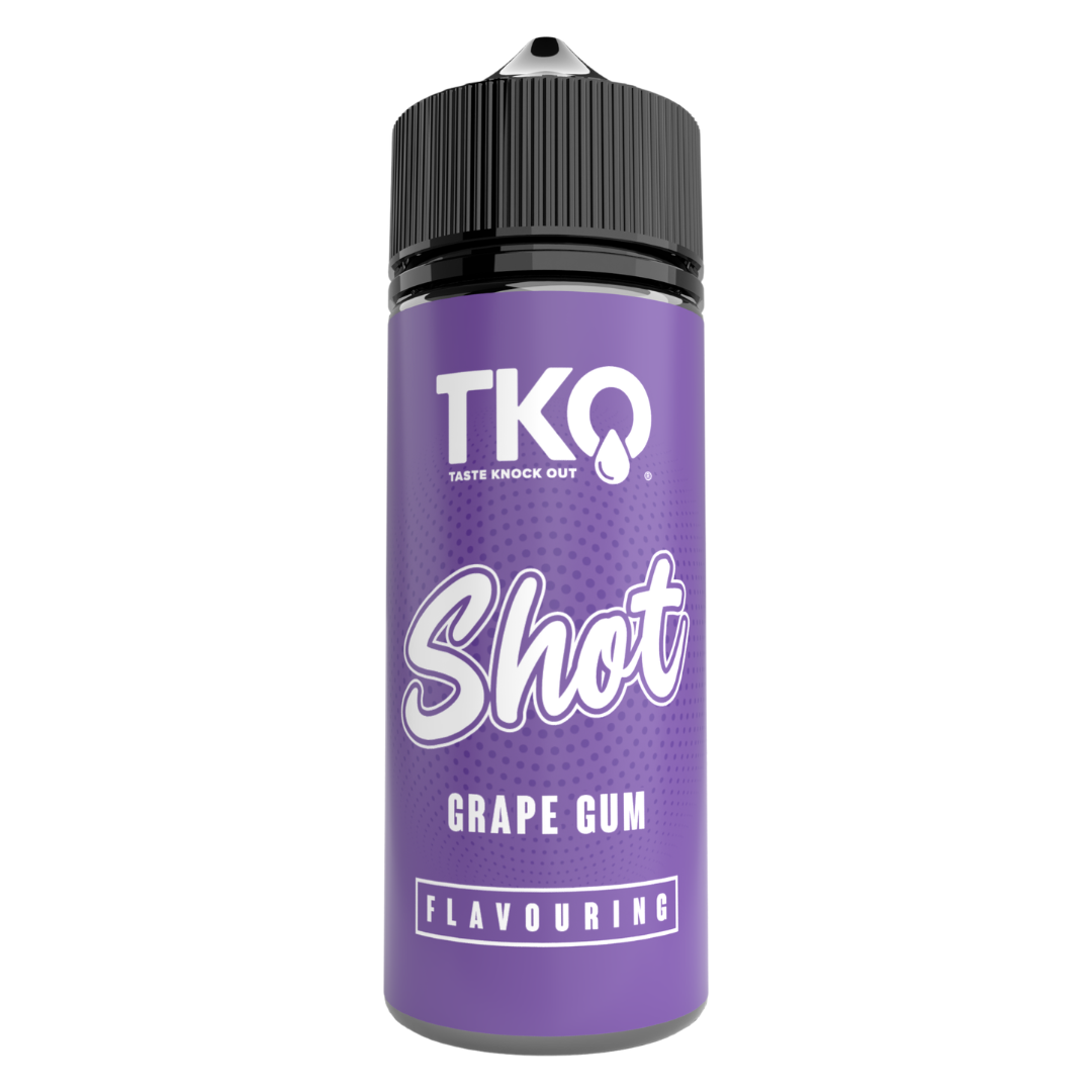 TKO - Grape Gum Freebase Flavour Shots 120ml