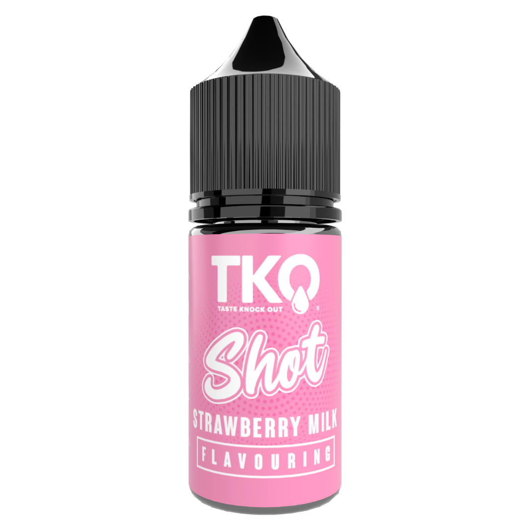 TKO - Strawberry Milk MTL / Salts Flavour Shots 30ml
