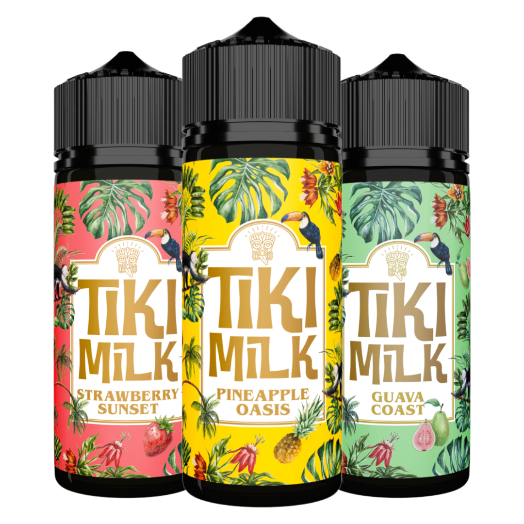 Tiki Milk - Freebase Flavour Shots 120ml