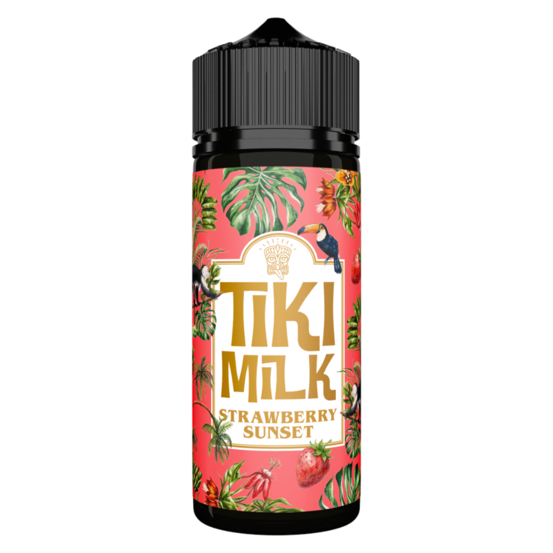 Tiki Milk - Strawberry Sunset Freebase Flavour Shots 120ml