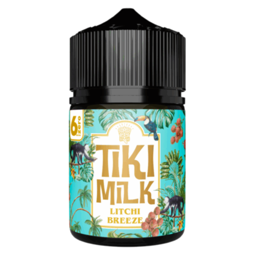 Tiki Milk 6Zero - Litchi Breeze MTL / Salts Flavour Shots 60ml