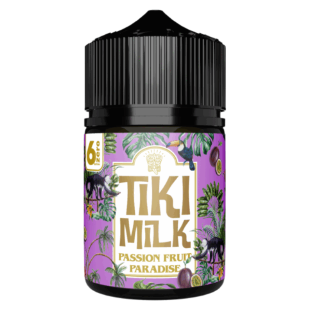 Tiki Milk 6Zero - Passion Fruit Paradise MTL / Salts Flavour Shots 60ml