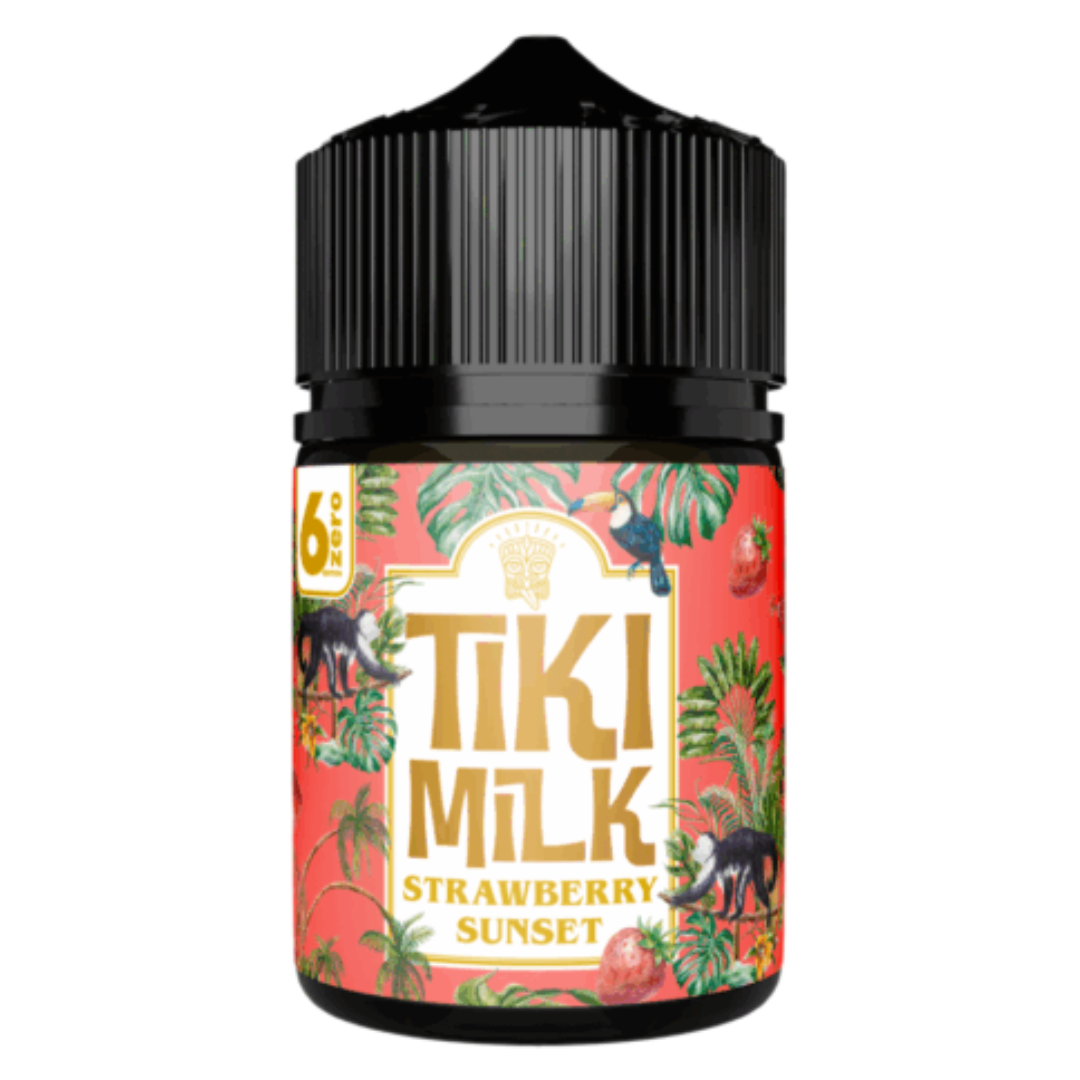 Tiki Milk 6Zero - Strawberry Sunset MTL / Salts Flavour Shots 60ml