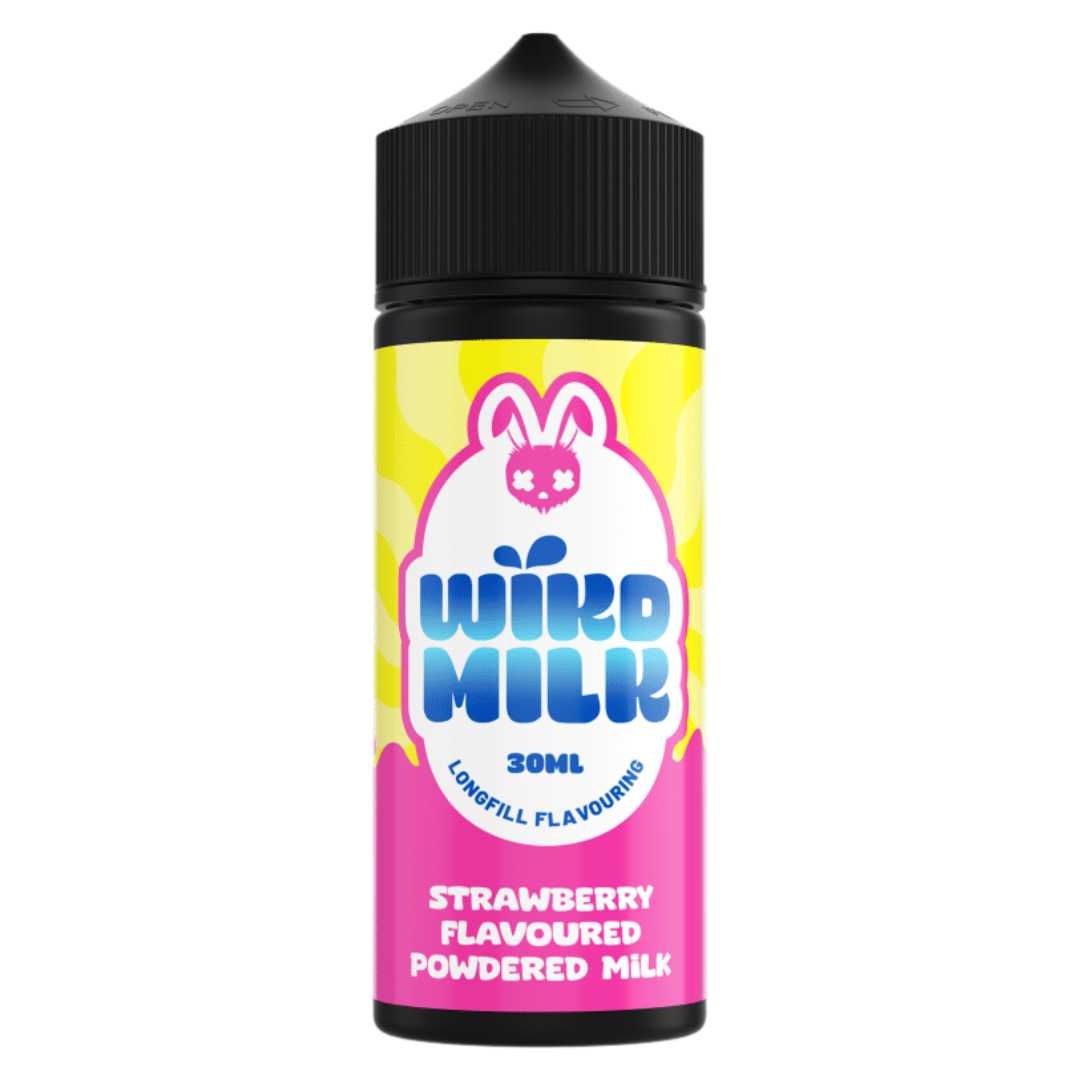 Wikd Milk - Strawberry Freebase Flavour Shots 120ml