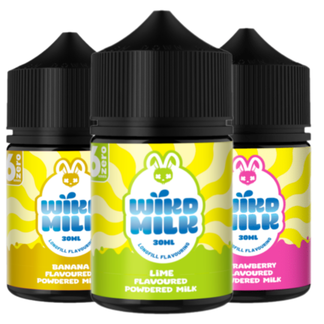 Wikd Milk 6Zero - MTL / Salts Flavour Shots 60ml