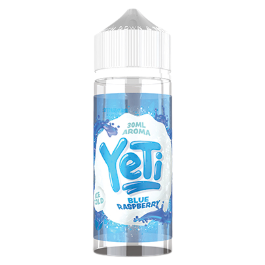 Yeti - Blue Raspberry Freebase Flavour Shots 120ml