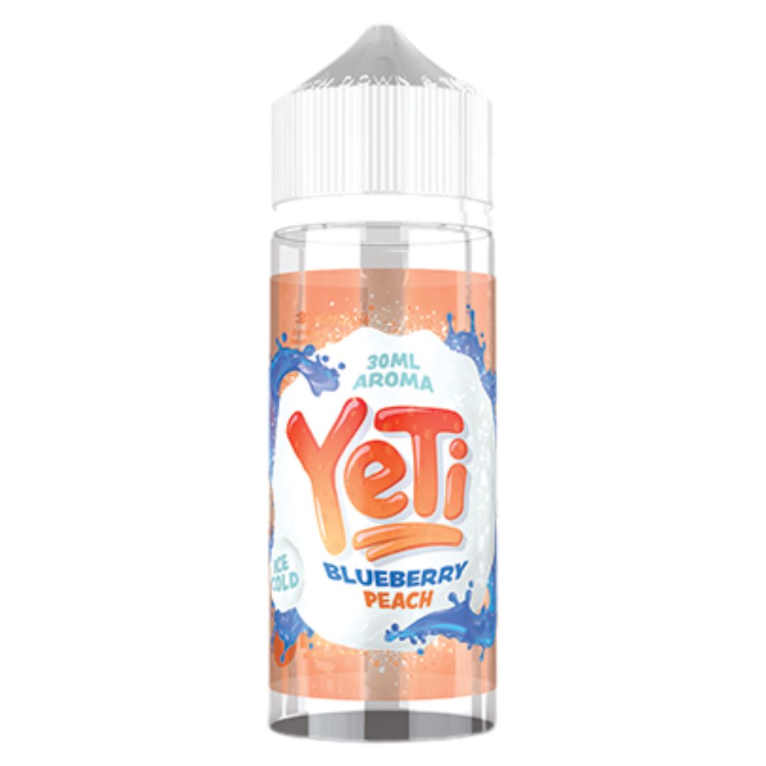 Yeti - Blueberry Peach Freebase Flavour Shots 120ml